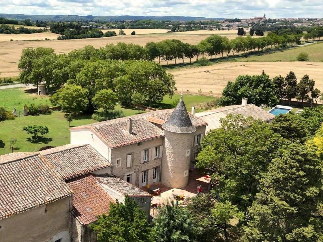 Domaine De Lanis - Maison D'Hotes Avec Parc Et Piscine Castelnaudary Exterior foto